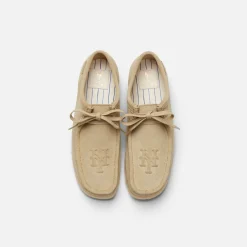 Hot Kith & Clarks For New York Mets Wallabee Maple Suede