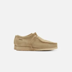 Hot Kith & Clarks For New York Mets Wallabee Maple Suede