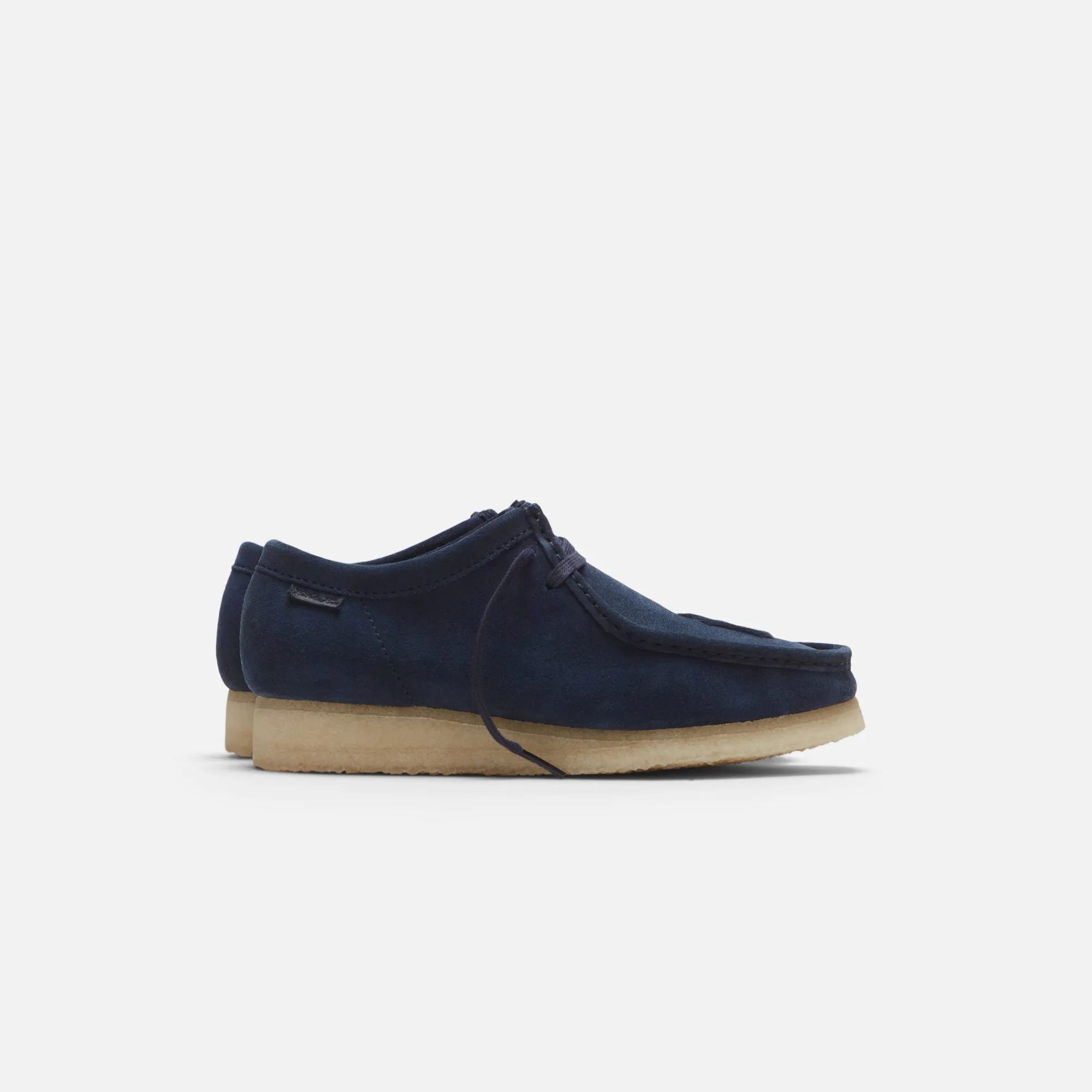 New Kith & Clarks For New York Yankees Wallabee Dark Blue Suede