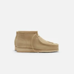 Best Sale Kith & Clarks For New York Yankees Wallabee Boot Maple Suede