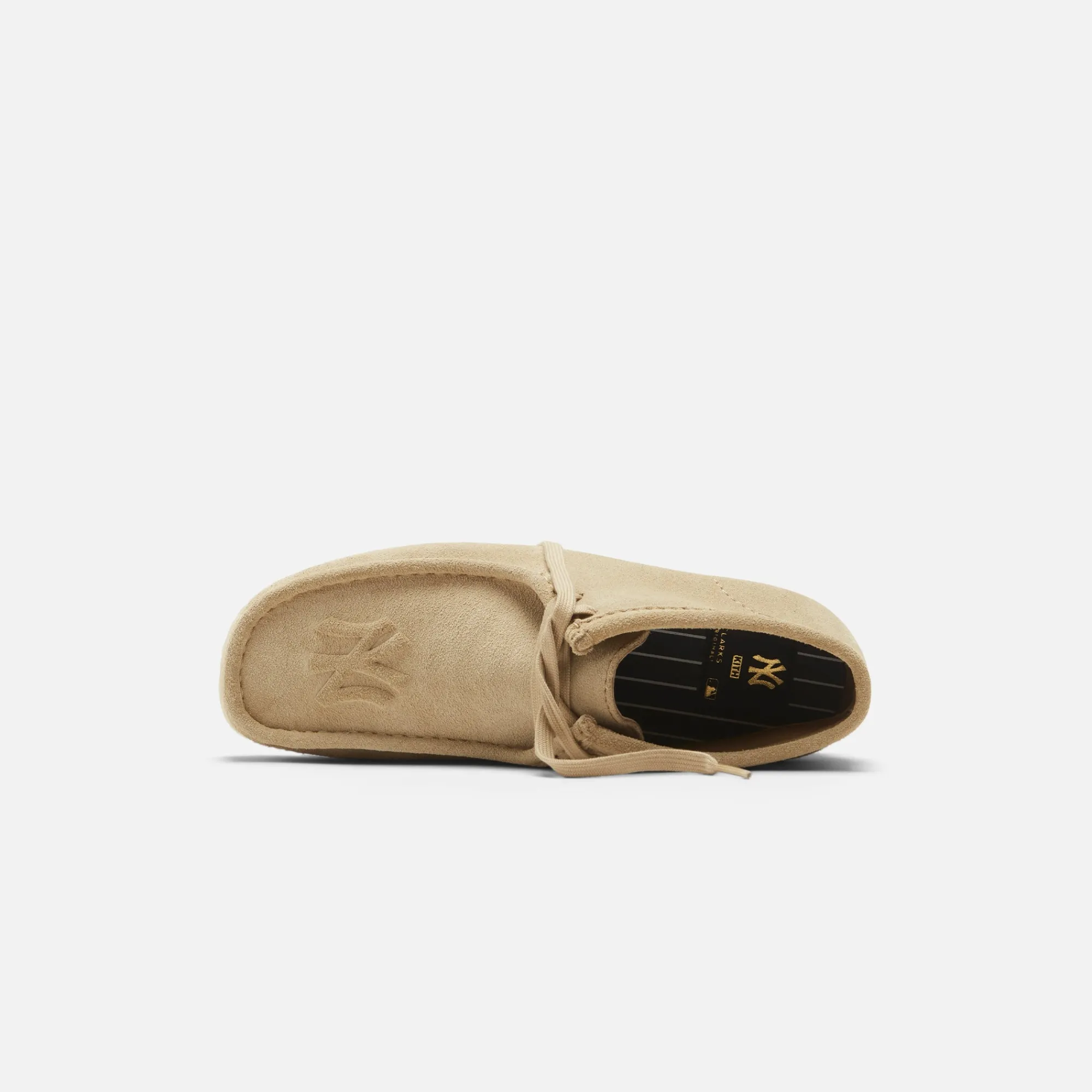 Best Sale Kith & Clarks For New York Yankees Wallabee Boot Maple Suede
