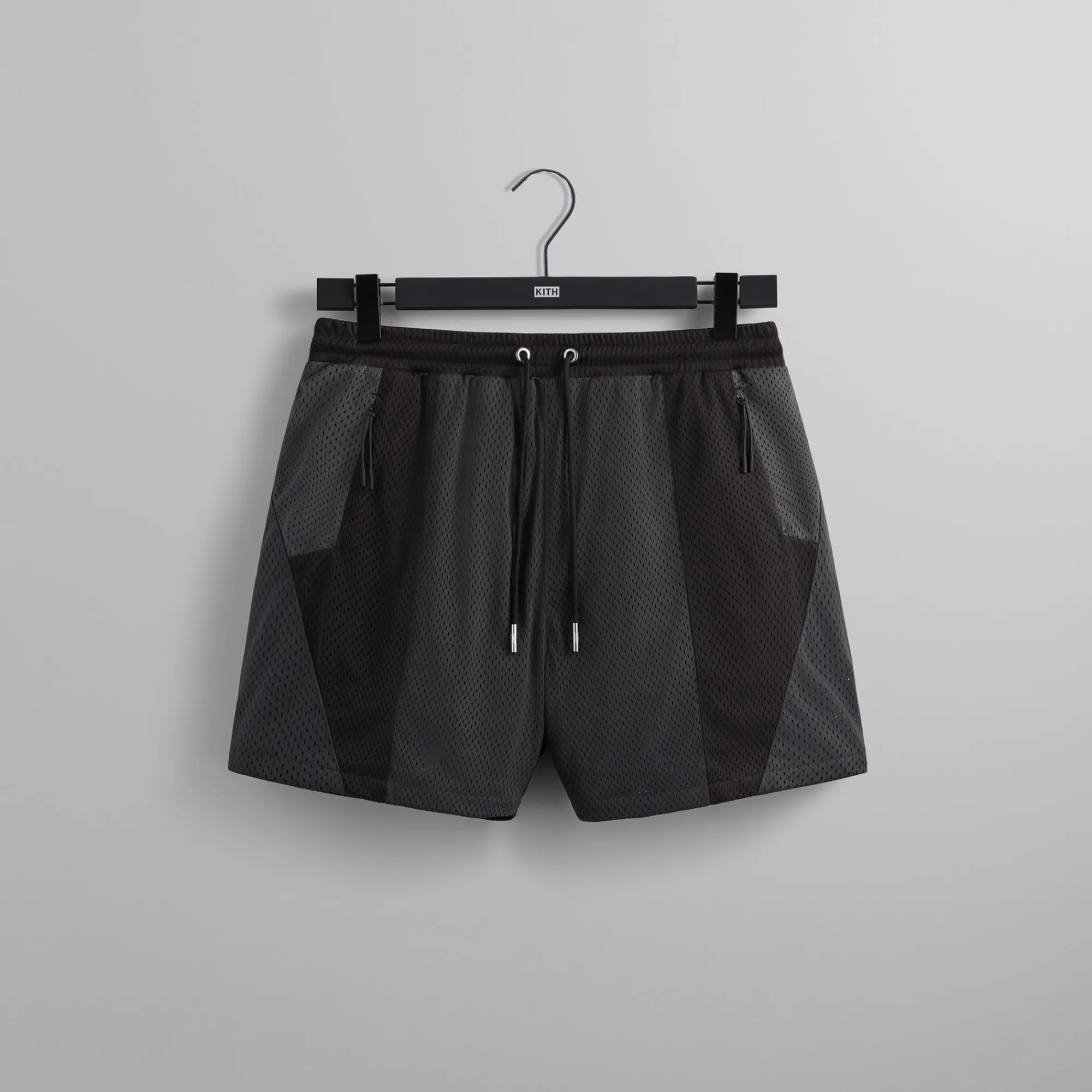 Clearance Kith 101 Harden Panelled Mesh Short Black