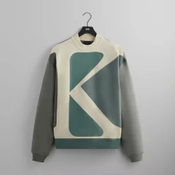 Cheap Kith 101 Initial K Mock Neck Sweatshirt Realm