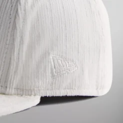 Cheap Kith & New Era For Los Angeles Dodgers Novelty Corduroy 59Fifty Low Profile Sandrift