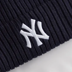 Shop Kith & New Era For New York Yankees Knit Beanie Nocturnal