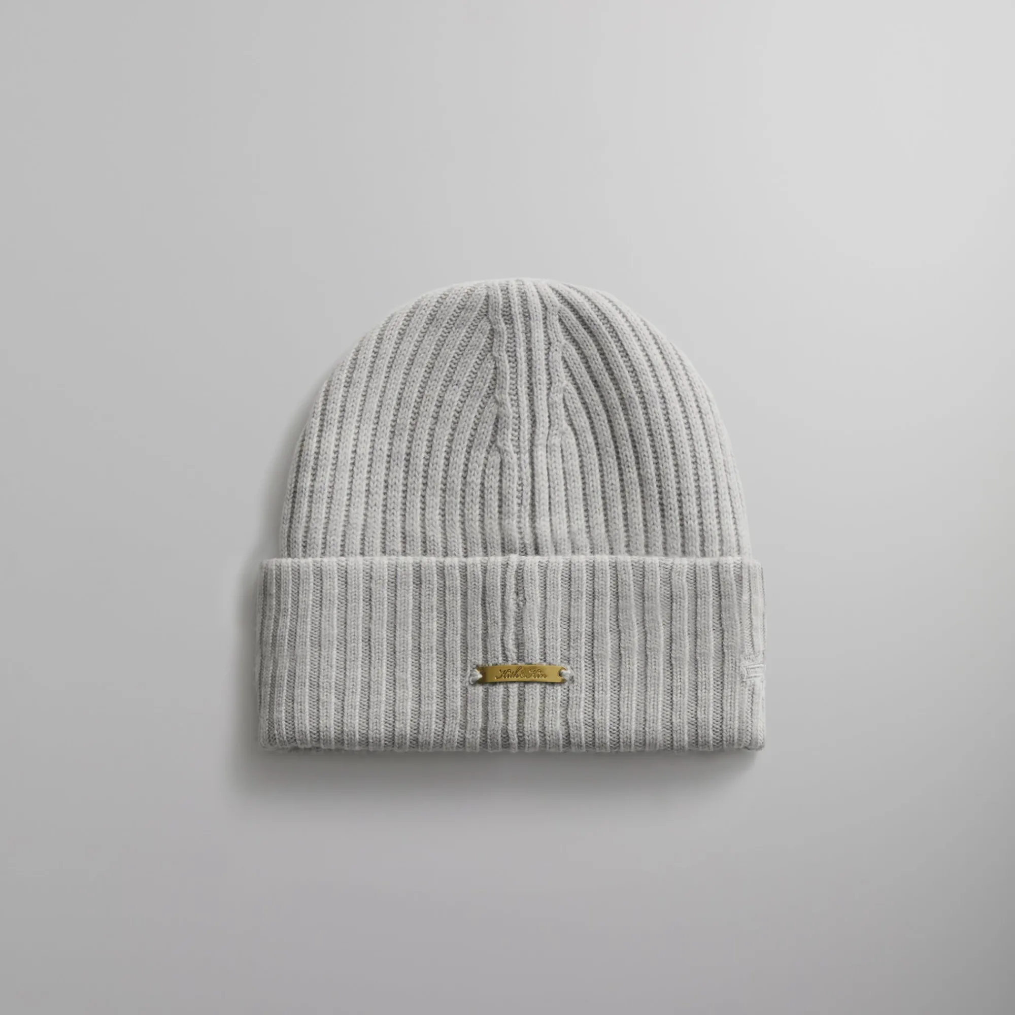 Best Kith & New Era For New York Yankees Knit Beanie Light Heather Grey