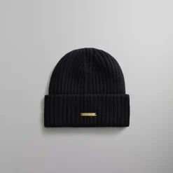 Shop Kith & New Era For New York Yankees Knit Beanie Black