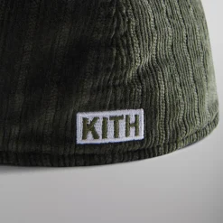 New Kith & New Era For Yankees Novelty Corduroy 59Fifty Low Profile Cypress