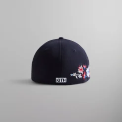 Fashion Kith And New Era For Yankees Floral 59Fifty Low Profile Nocturnal