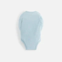 Best Sale Kith Baby Classic Long Sleeve Onesie Majestic