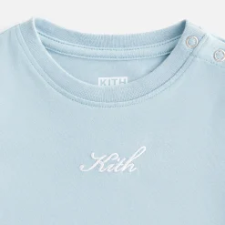 Best Sale Kith Baby Classic Long Sleeve Onesie Majestic
