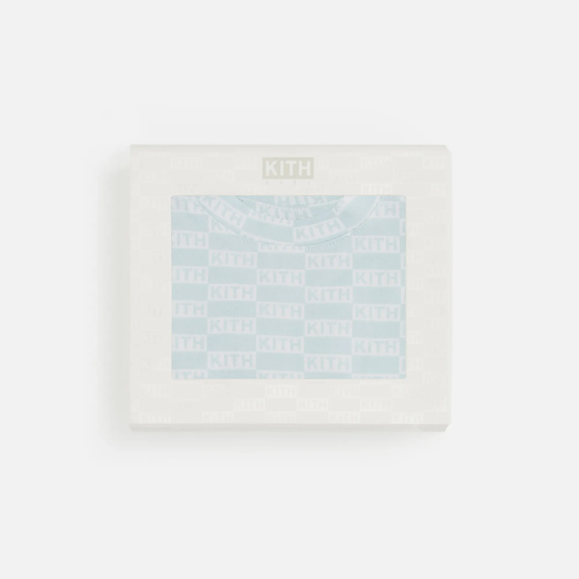 New Kith Baby Monogram Gift Set Sterling Blue