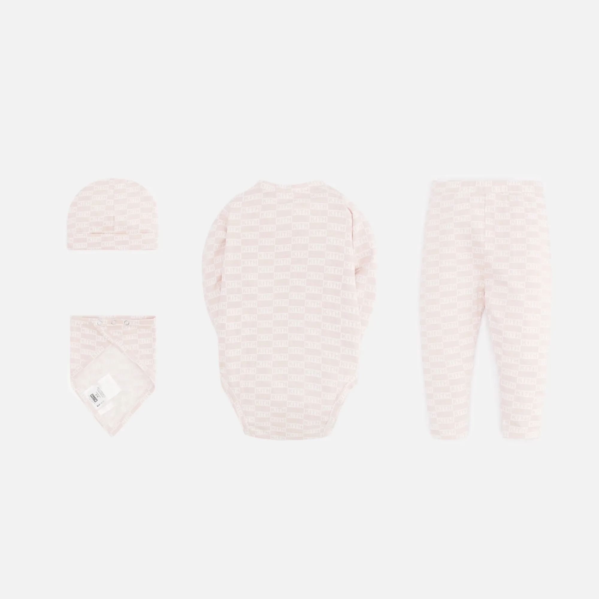 Sale Kith Baby Monogram Gift Set Shrinking Violet