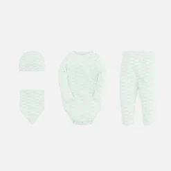 Best Kith Baby Monogram Gift Set Dusty Aqua