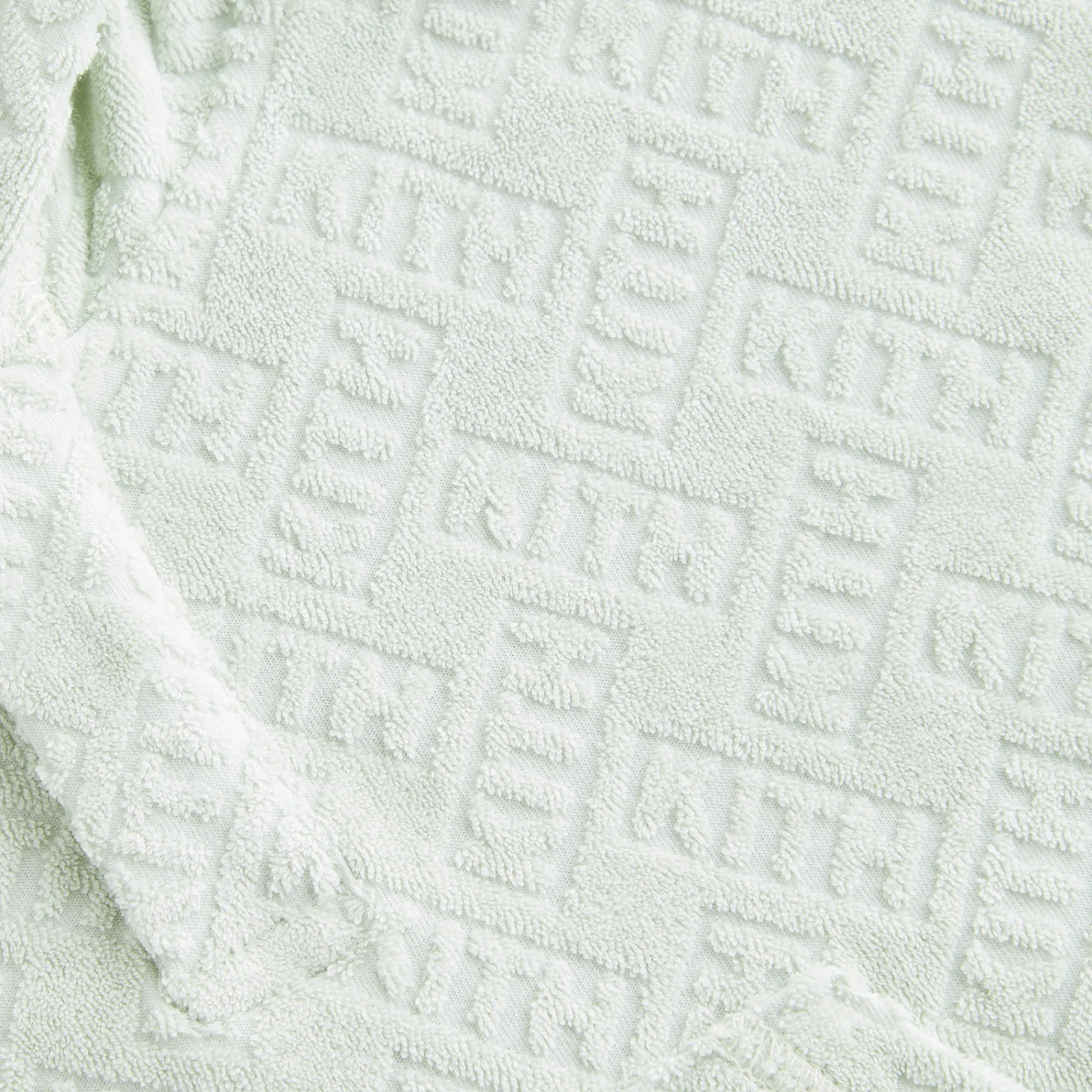 New Kith Baby Monogram Terry Cover Up Mint