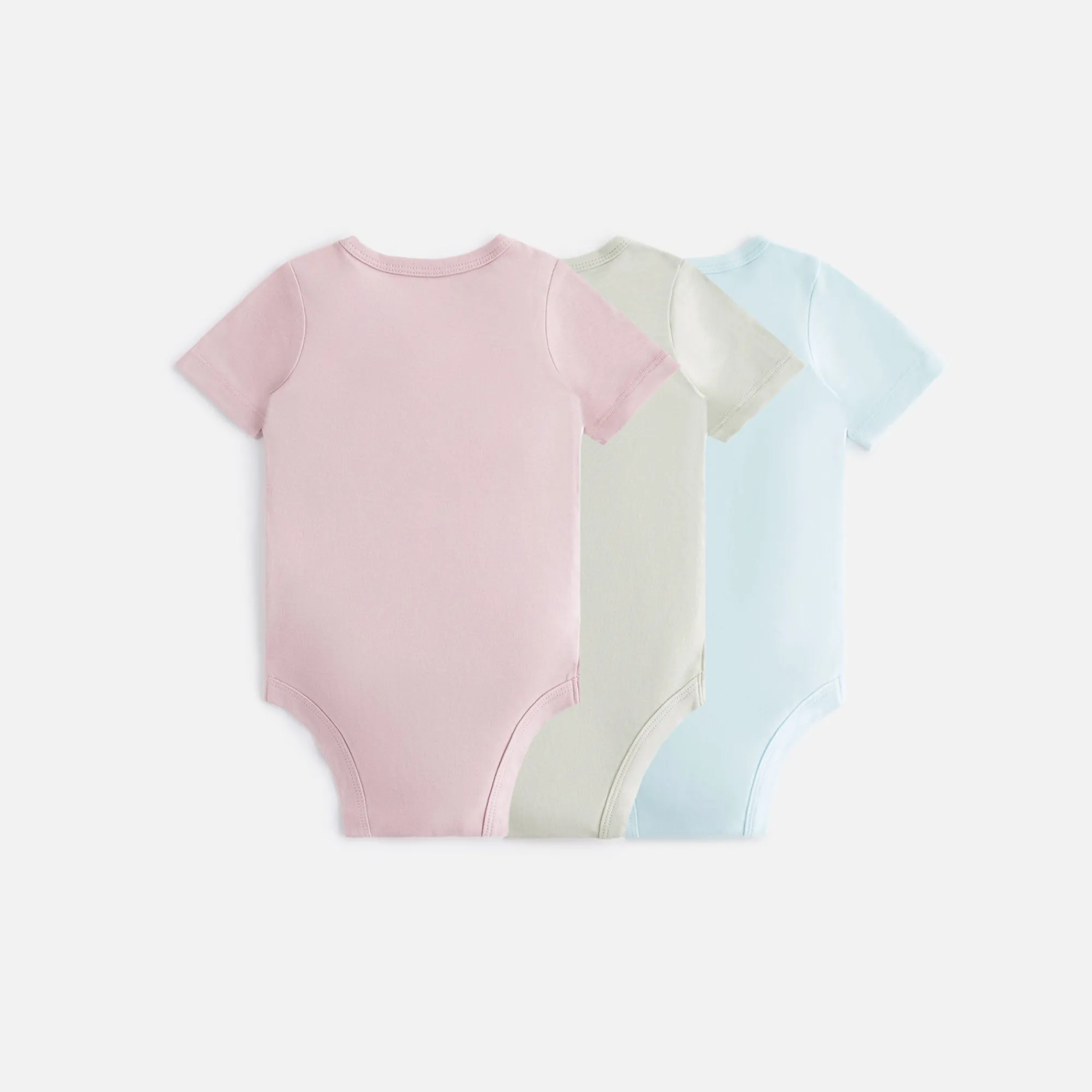 Cheap Kith Baby 3-Pack Onesie Dusty Quartz