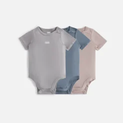 Hot Kith Baby 3-Pack Onesie Argon