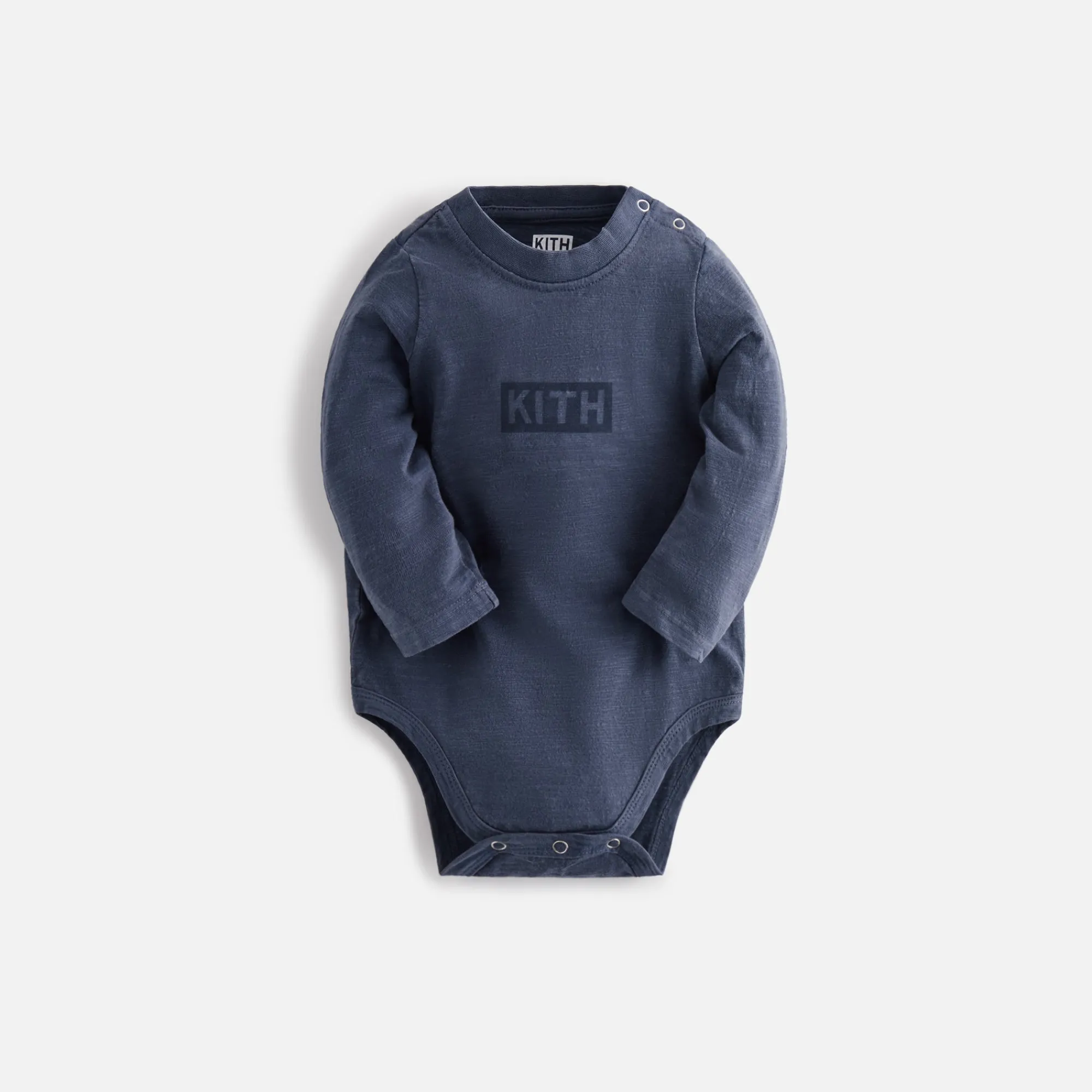 Store Kith Baby Slub Long Sleeves Onesie Genesis