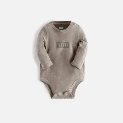 Outlet Kith Baby Slub Long Sleeves Onesie Astro