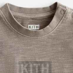 Outlet Kith Baby Slub Long Sleeves Onesie Astro