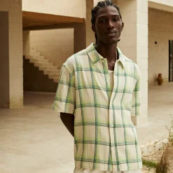 Clearance Kith Boxy Collared Overshirt Apex
