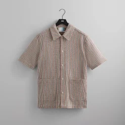 Hot Kith Boxy Collared Overshirt Retro