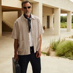 Hot Kith Boxy Collared Overshirt Retro