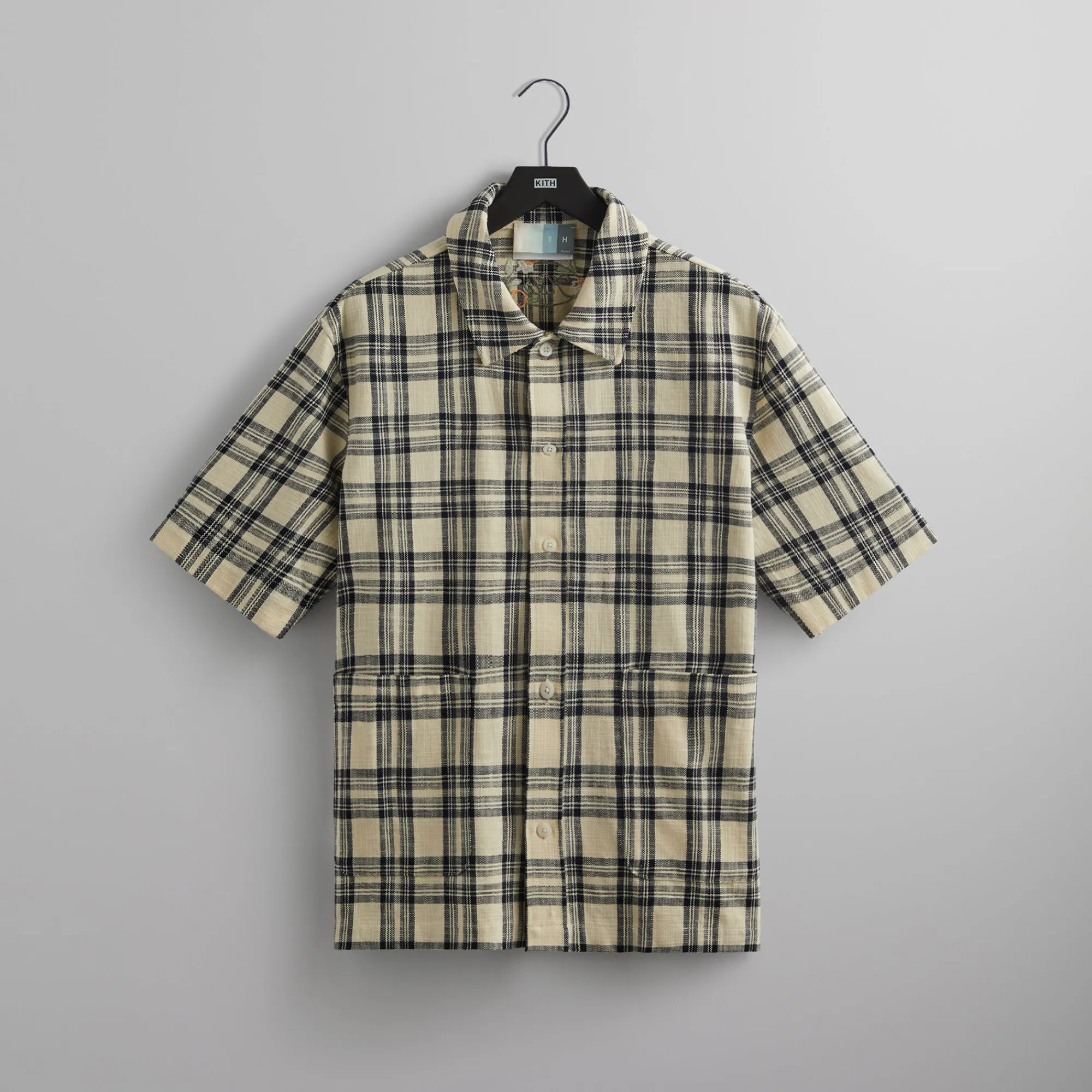 Flash Sale Kith Boxy Collared Overshirt Nocturnal