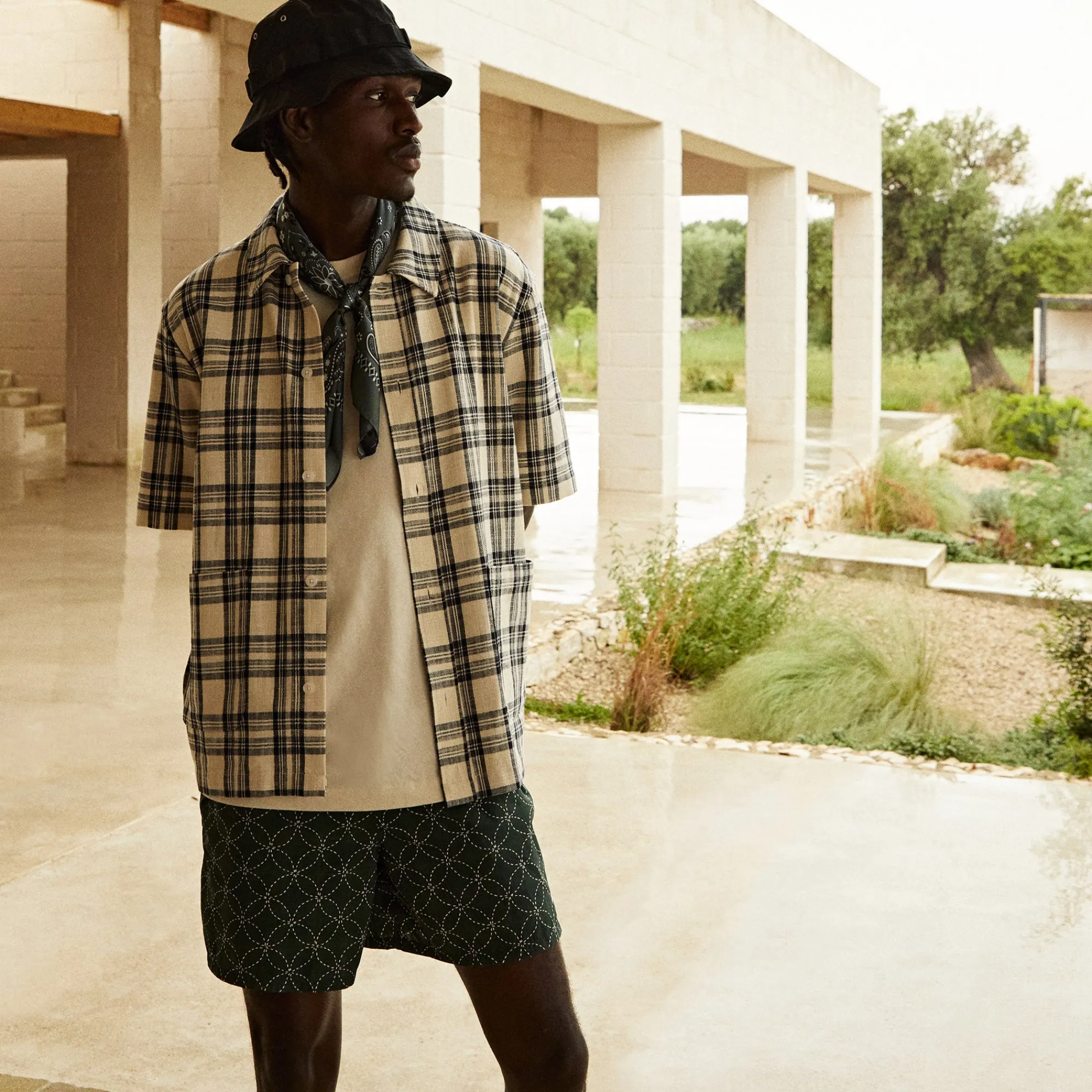 Flash Sale Kith Boxy Collared Overshirt Nocturnal