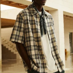 Flash Sale Kith Boxy Collared Overshirt Nocturnal