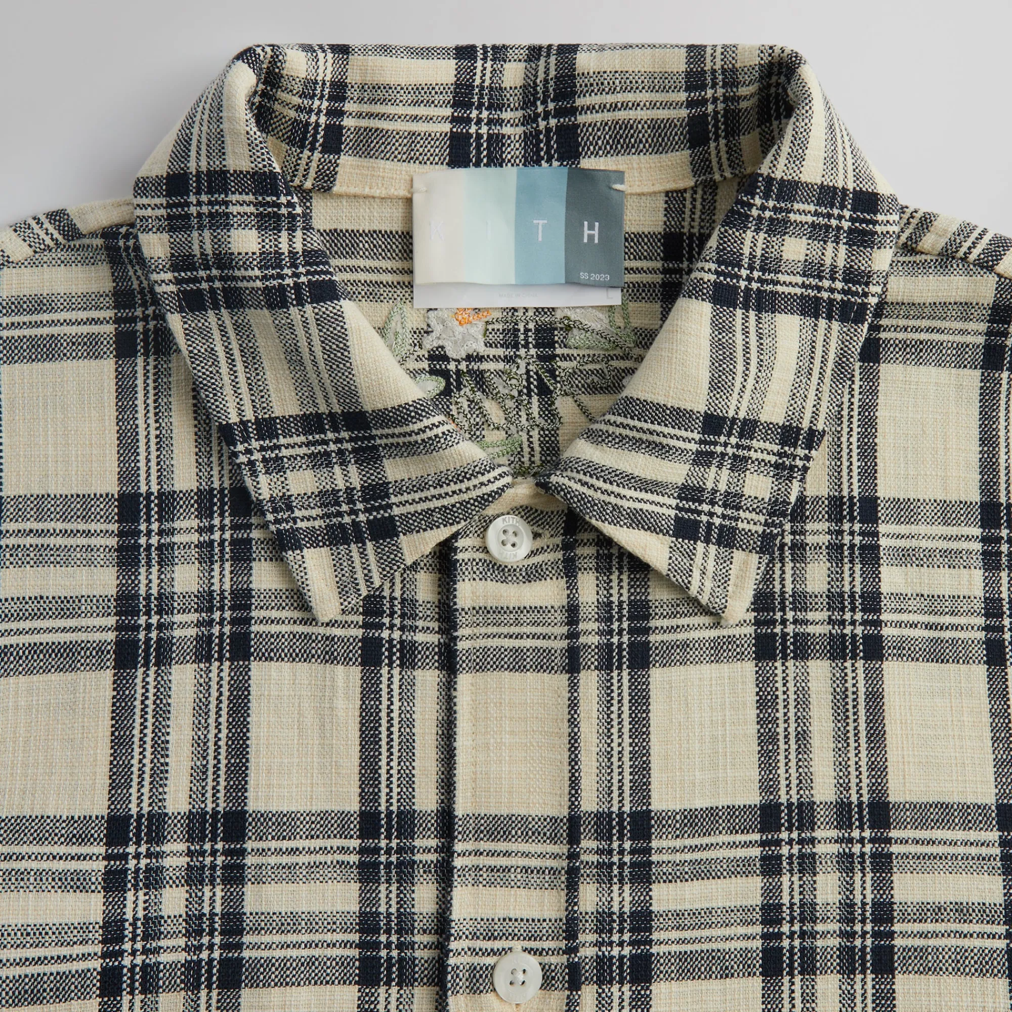Flash Sale Kith Boxy Collared Overshirt Nocturnal