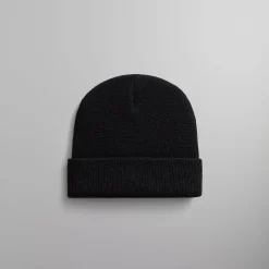 Hot Kith Classic Rib Beanie Black