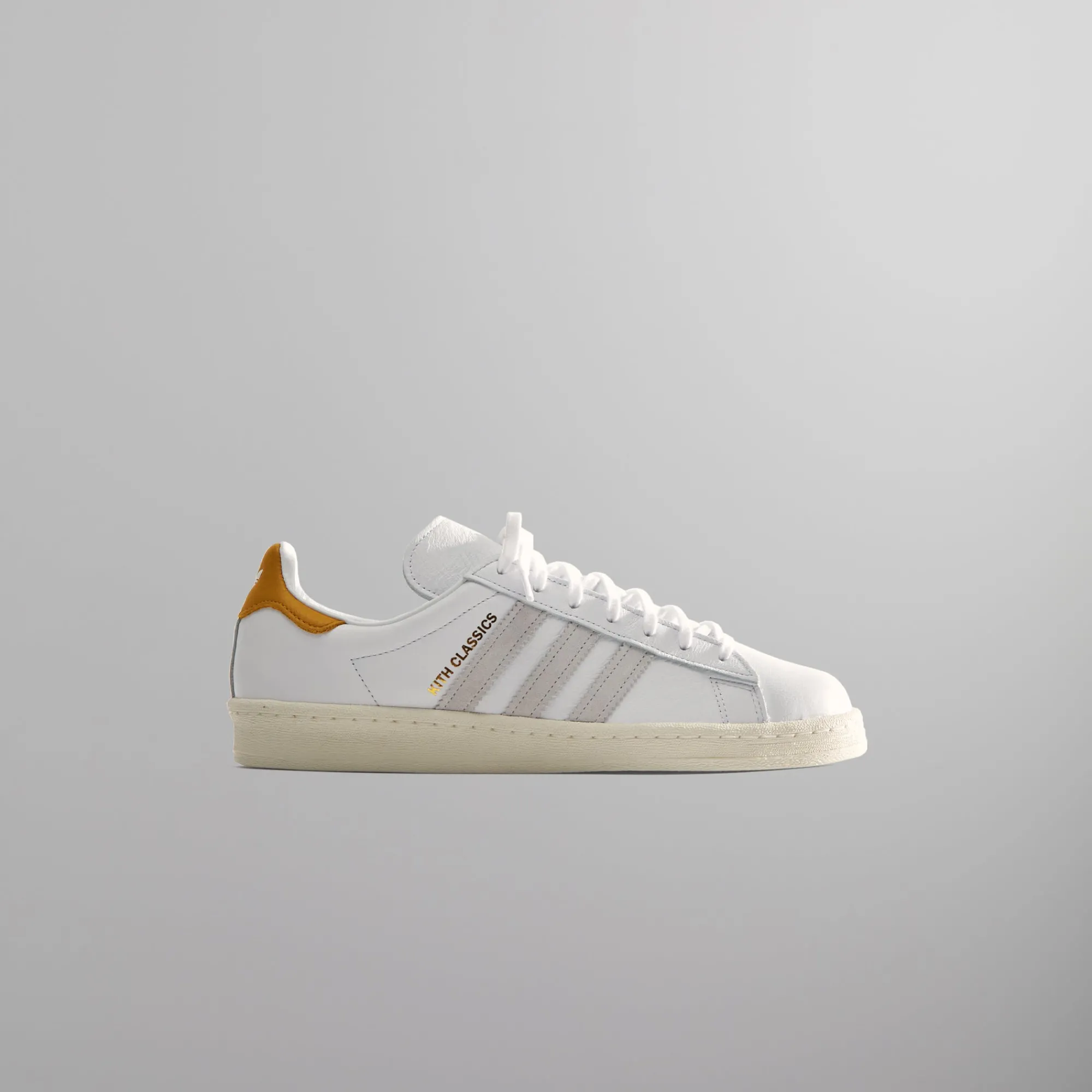 Clearance Kith Classics For Adidas Originals Campus 80S Footwear White / Off White