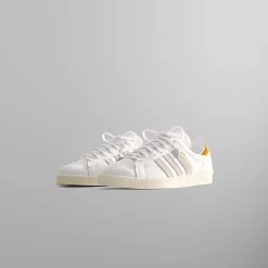 Clearance Kith Classics For Adidas Originals Campus 80S Footwear White / Off White