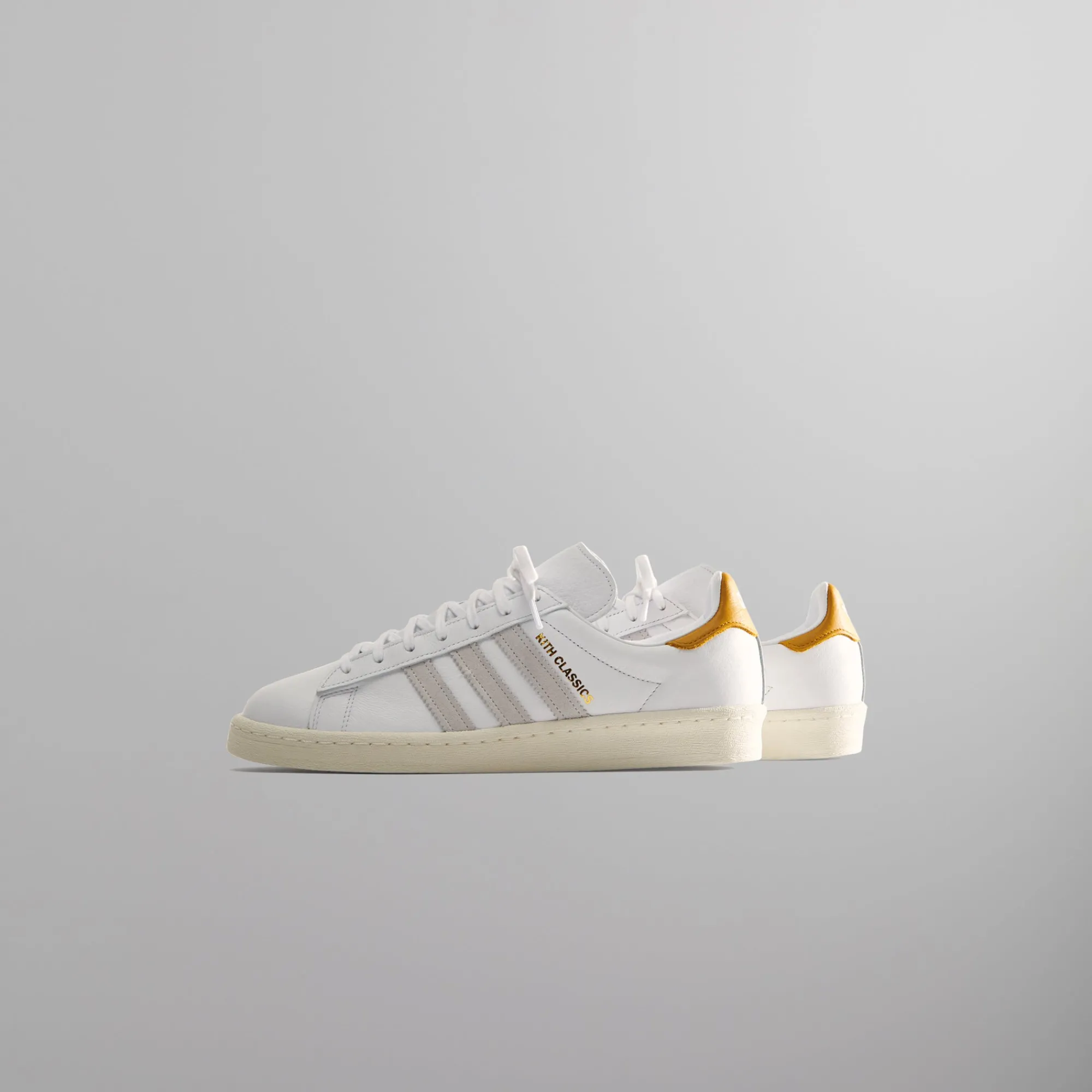 Clearance Kith Classics For Adidas Originals Campus 80S Footwear White / Off White