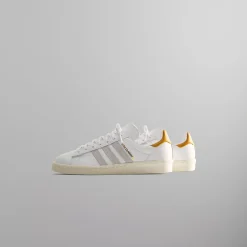 Outlet Kith Classics For Adidas Originals Campus 80S Footwear White / Off White