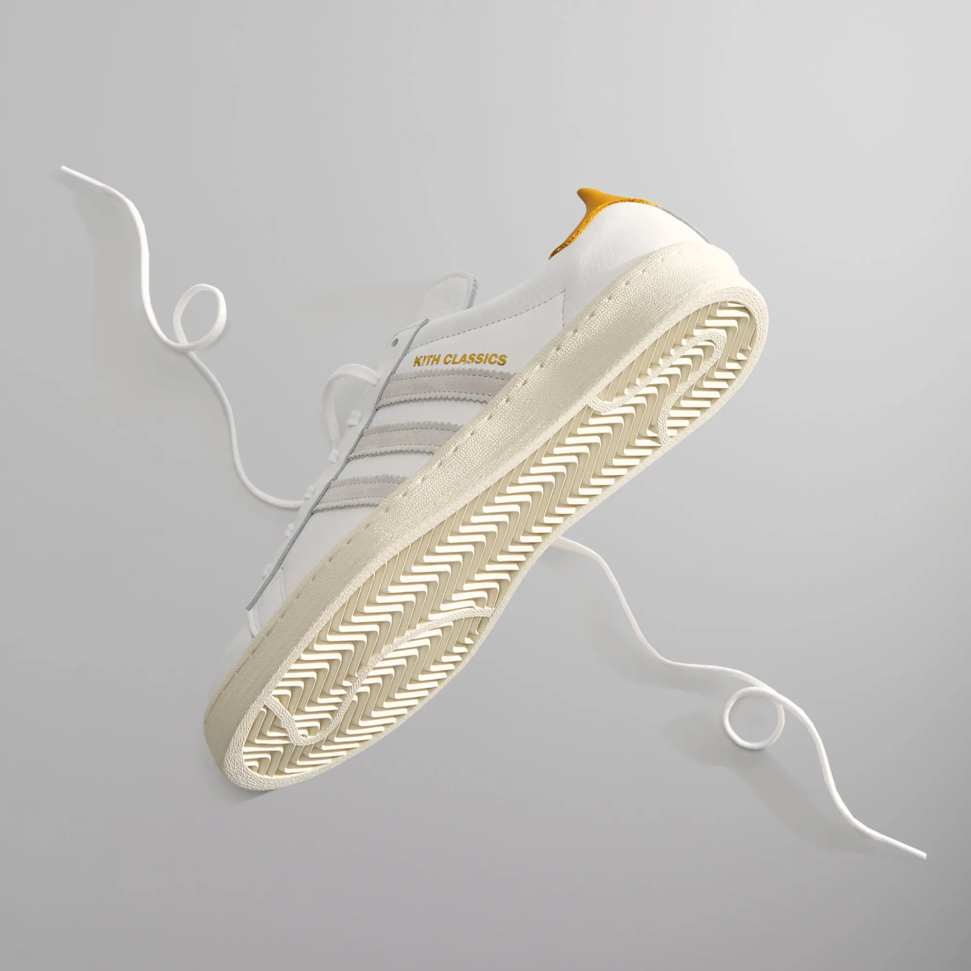 Outlet Kith Classics For Adidas Originals Campus 80S Footwear White / Off White