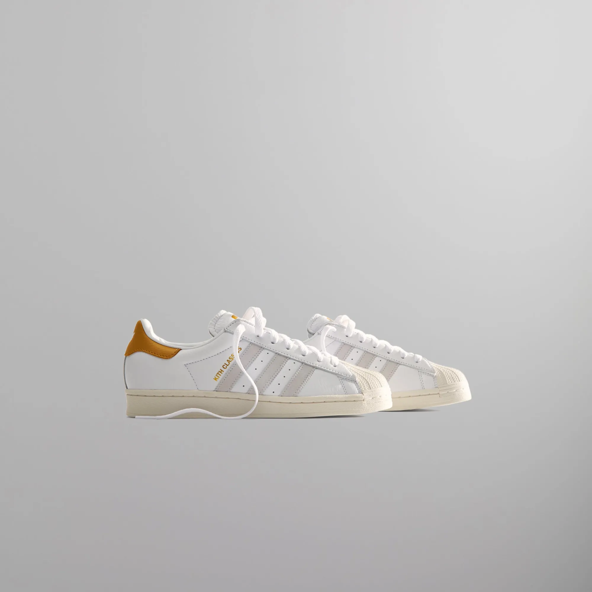 Cheap Kith Classics For Adidas Originals Superstar White / Off White