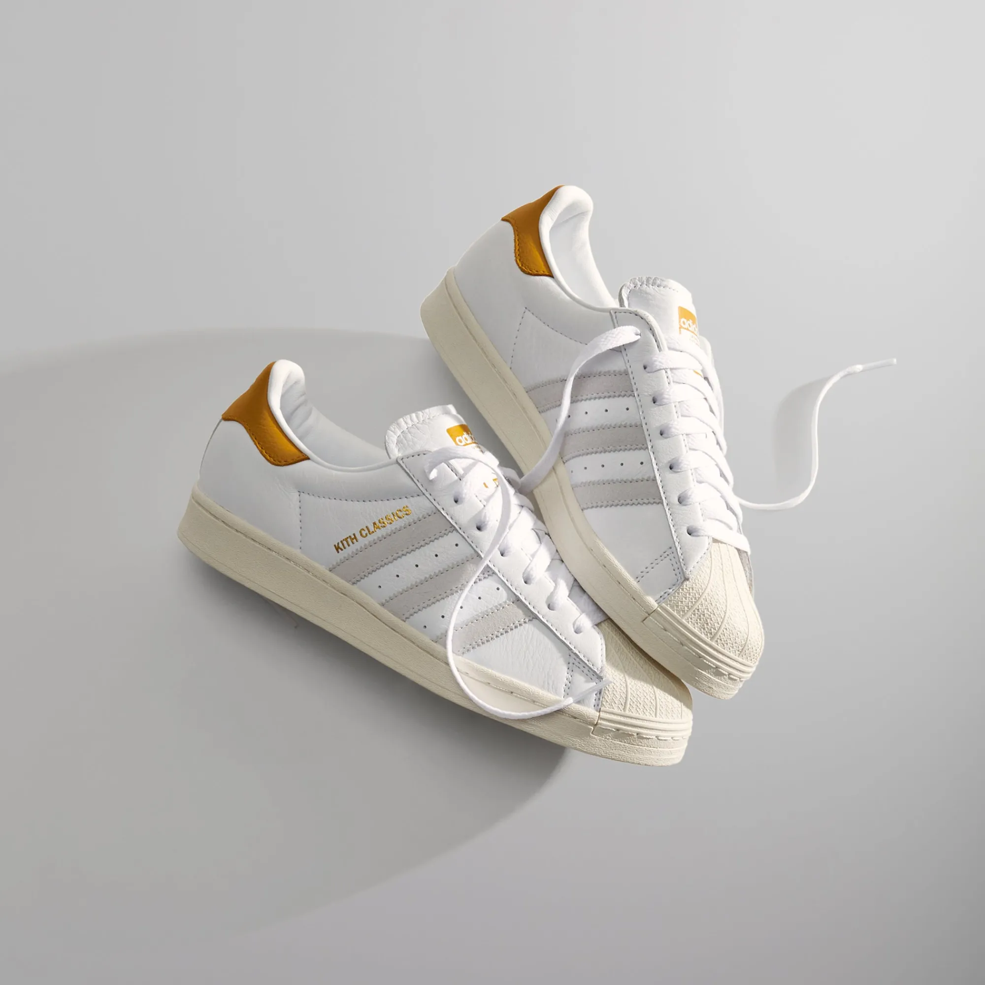 Cheap Kith Classics For Adidas Originals Superstar White / Off White