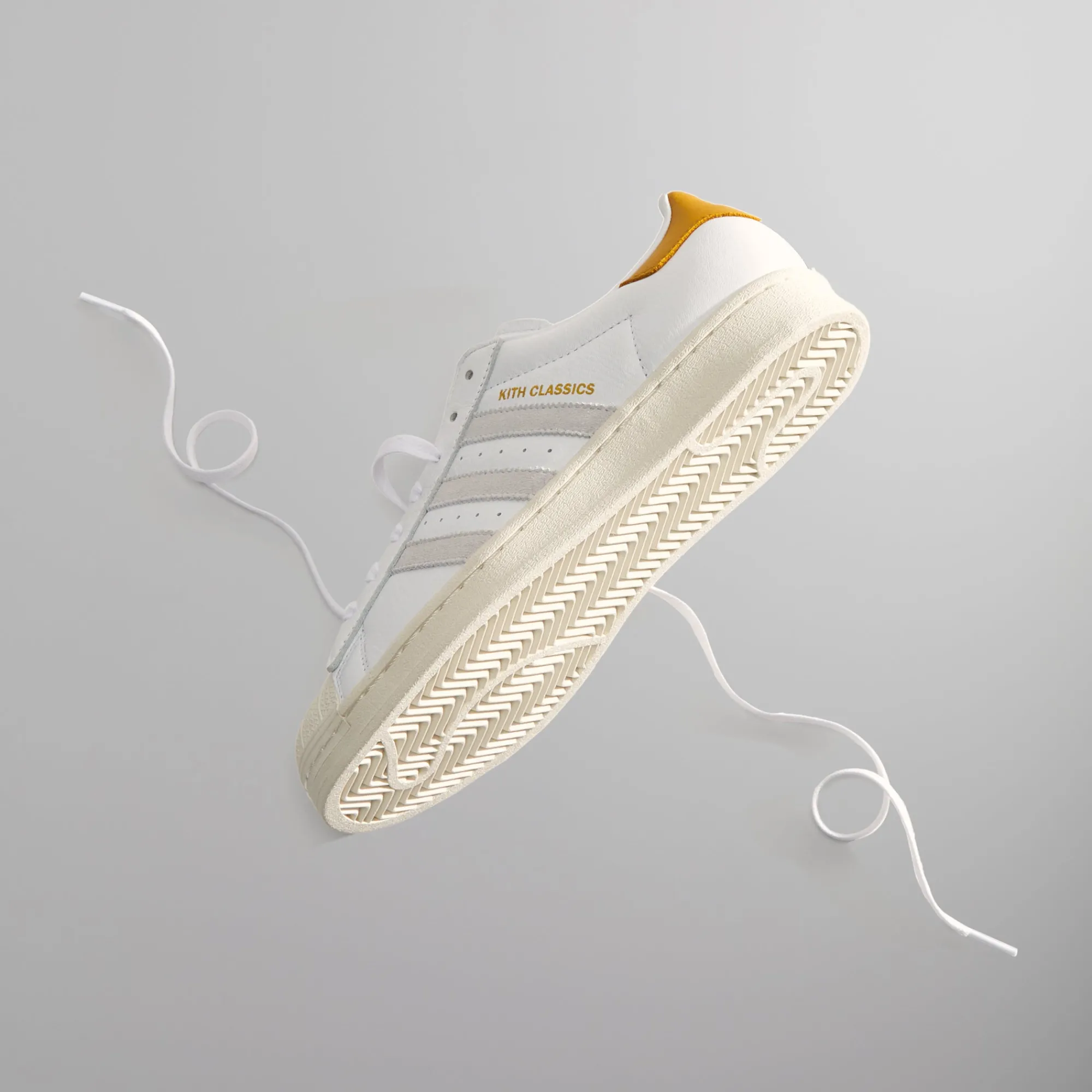 Cheap Kith Classics For Adidas Originals Superstar White / Off White
