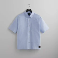 New Kith Clayton Boxy Collared Overshirt Prestige