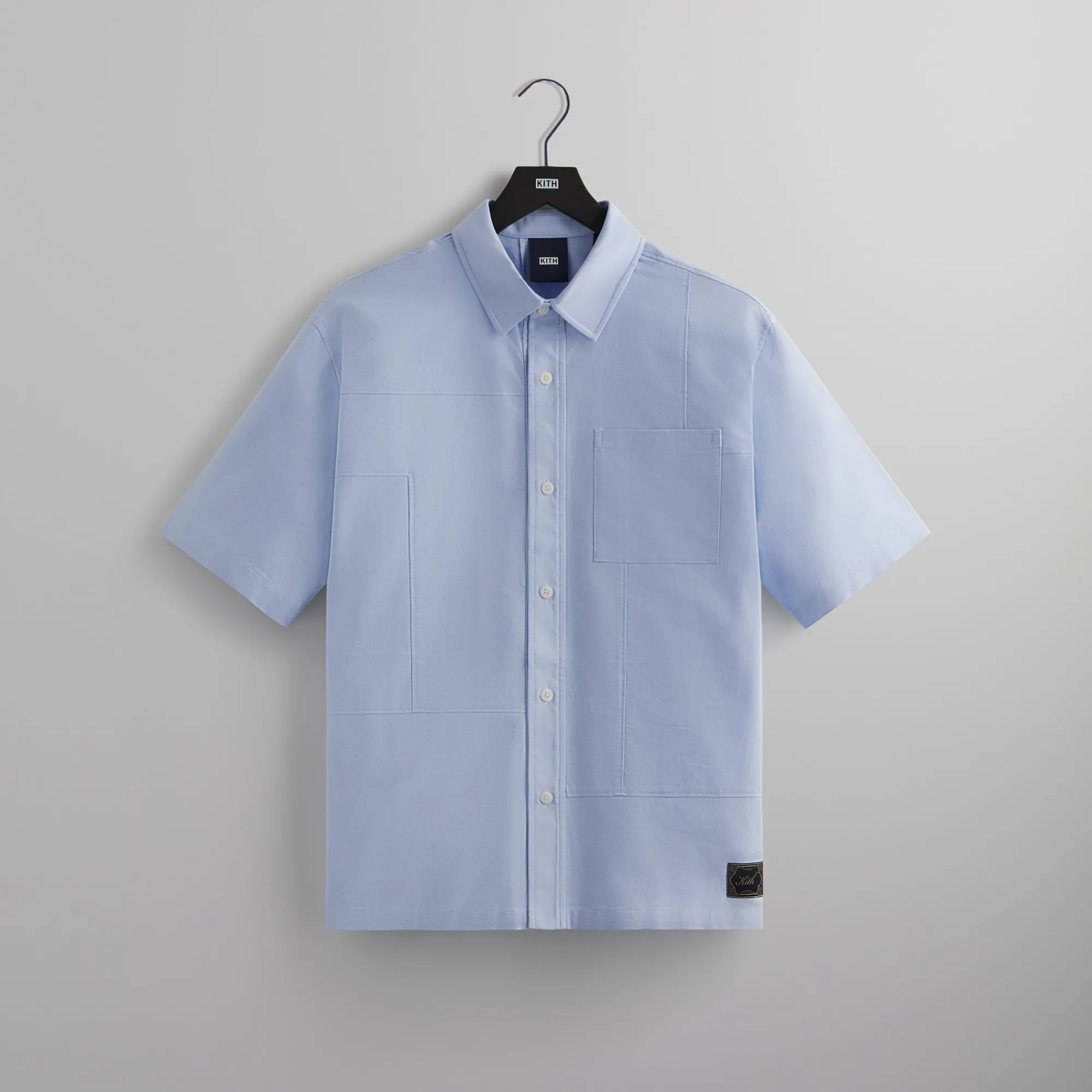 New Kith Clayton Boxy Collared Overshirt Prestige