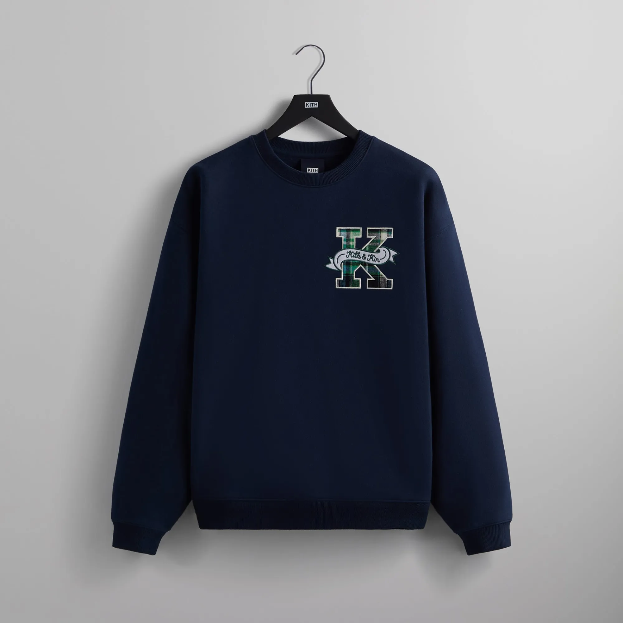 Discount Kith Collegiate Crewneck Nocturnal