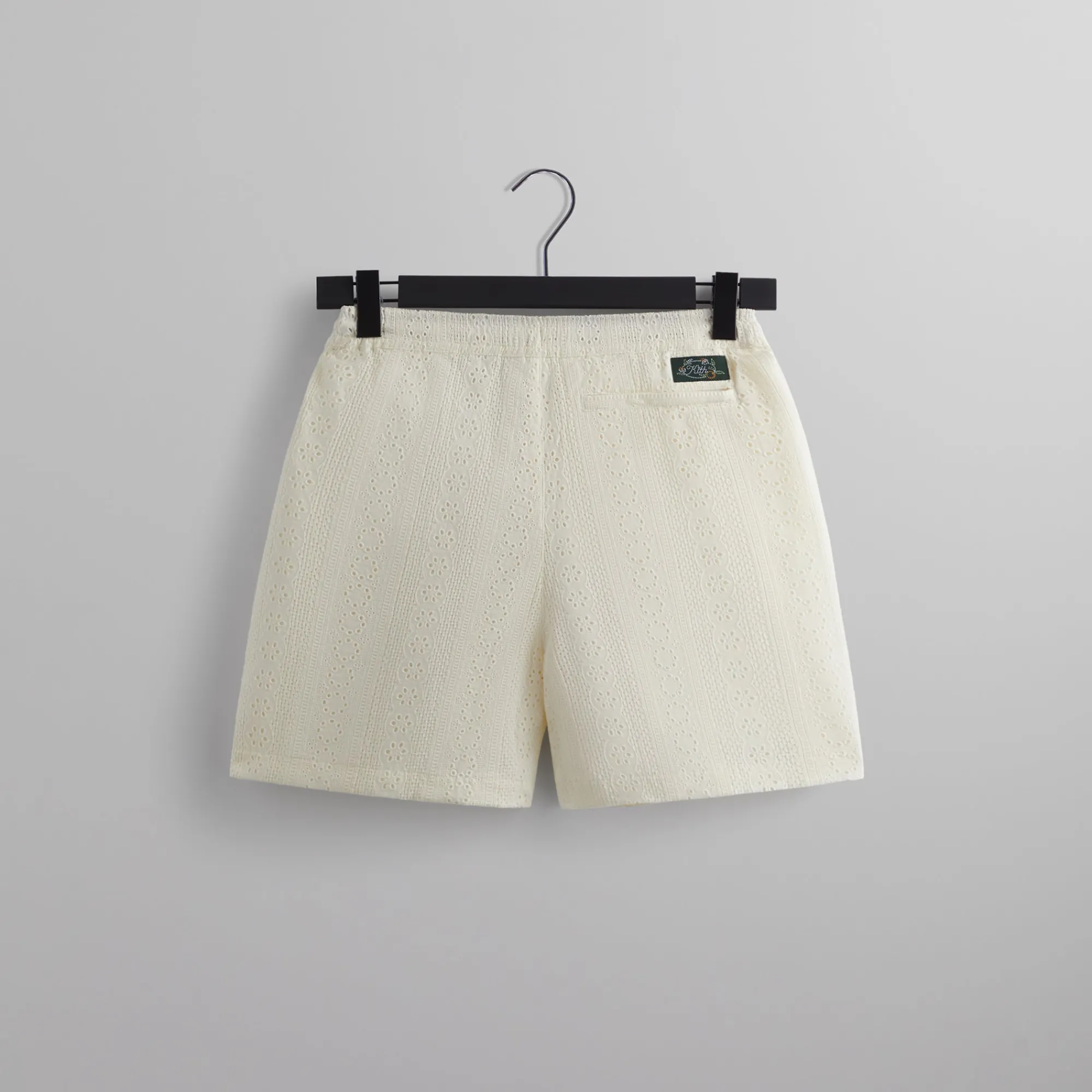 Flash Sale Kith Cotton Eyelet Belmont Short Sandrift