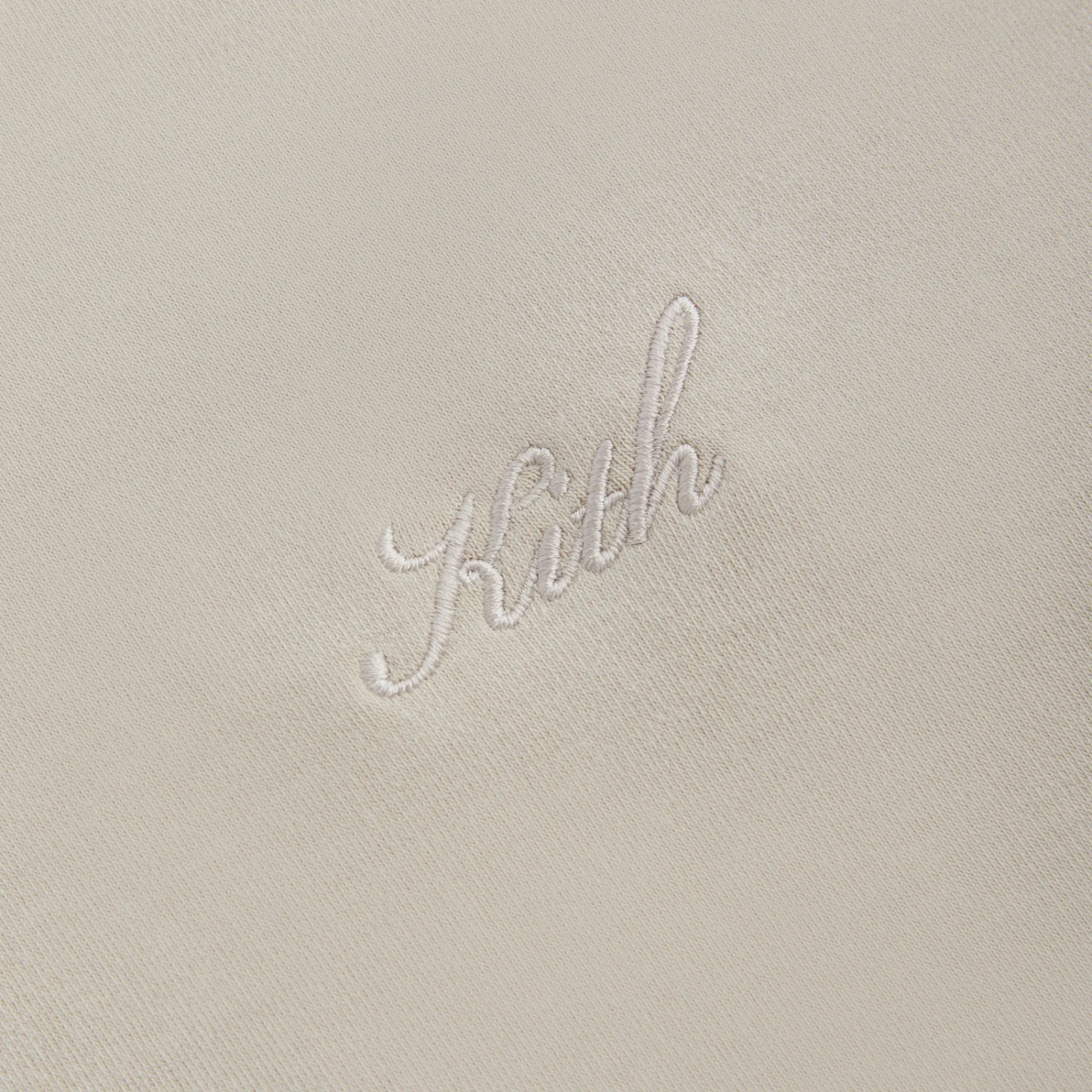 Clearance Kith Crystal Wash Interlock Vintage Crewneck Field