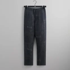 Best Kith Cupro Linen Barrow Pant Black