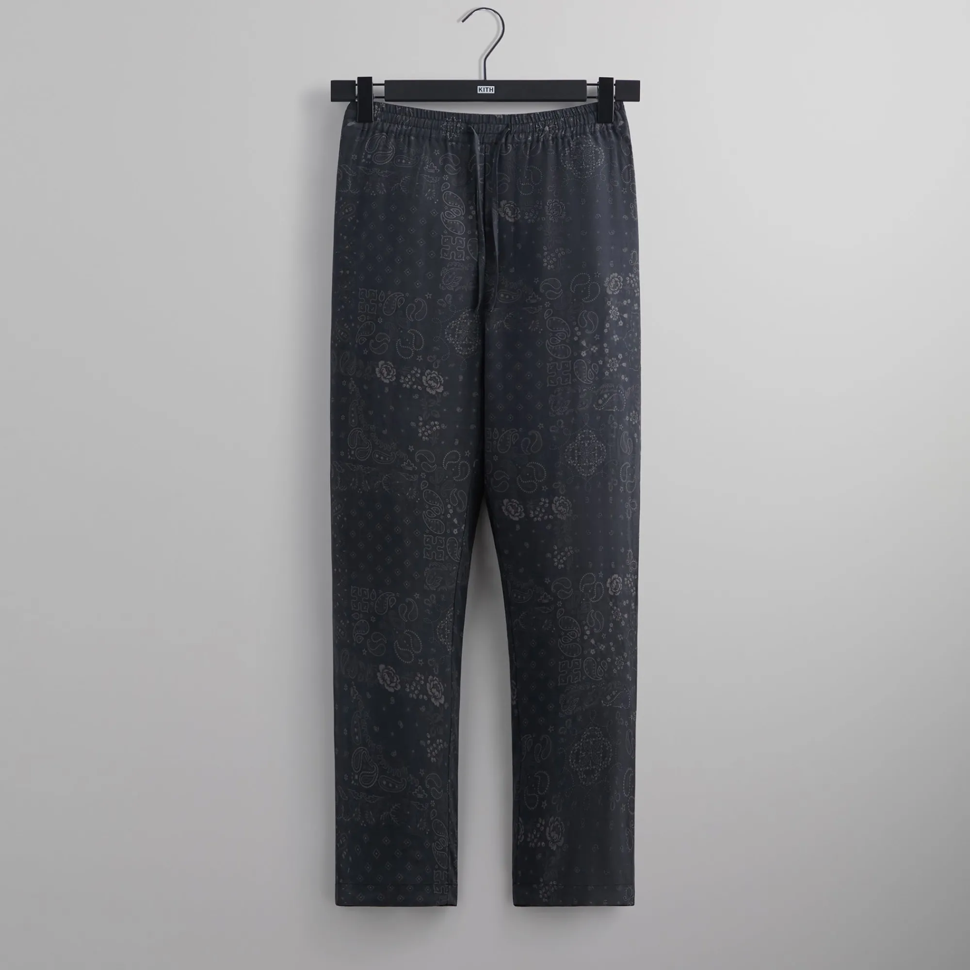 Best Kith Cupro Linen Barrow Pant Black