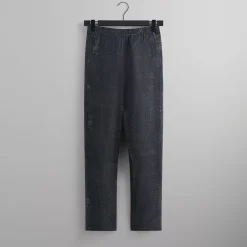 Best Kith Cupro Linen Barrow Pant Black