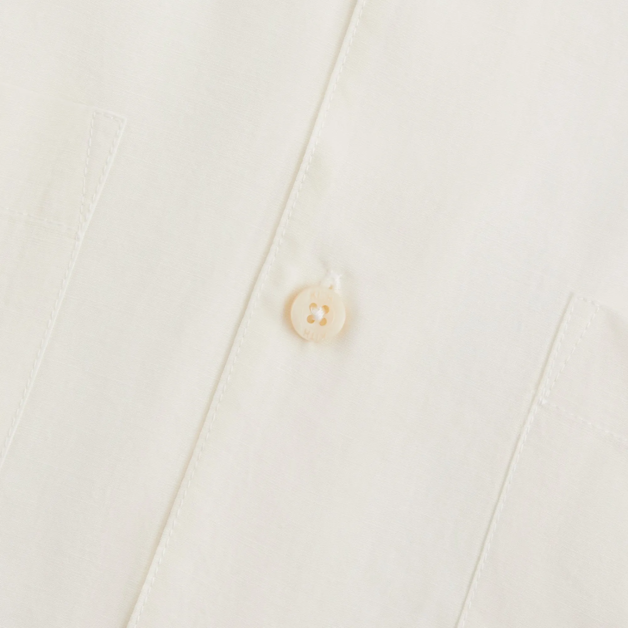 Clearance Kith Cupro Linen Reade Shirt Sandrift
