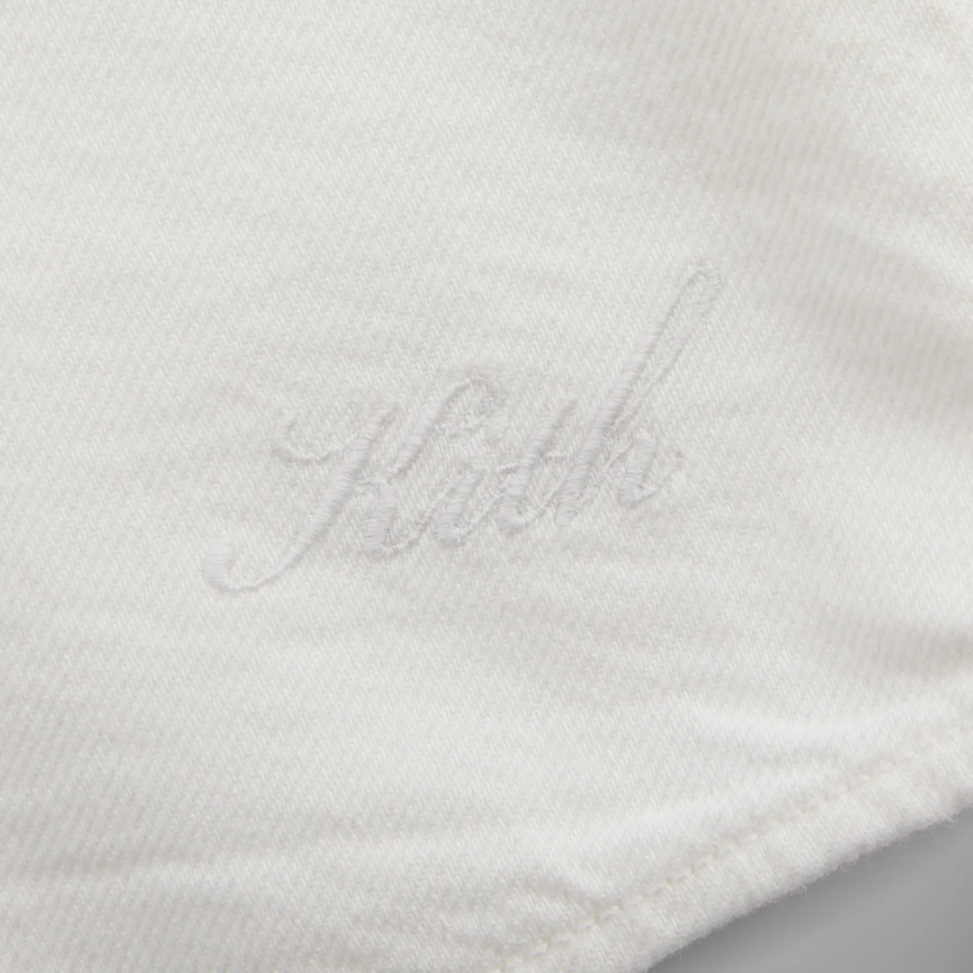 Discount Kith Denim Apollo Shirt White